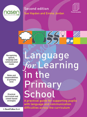 cover image of Language for Learning in the Primary School